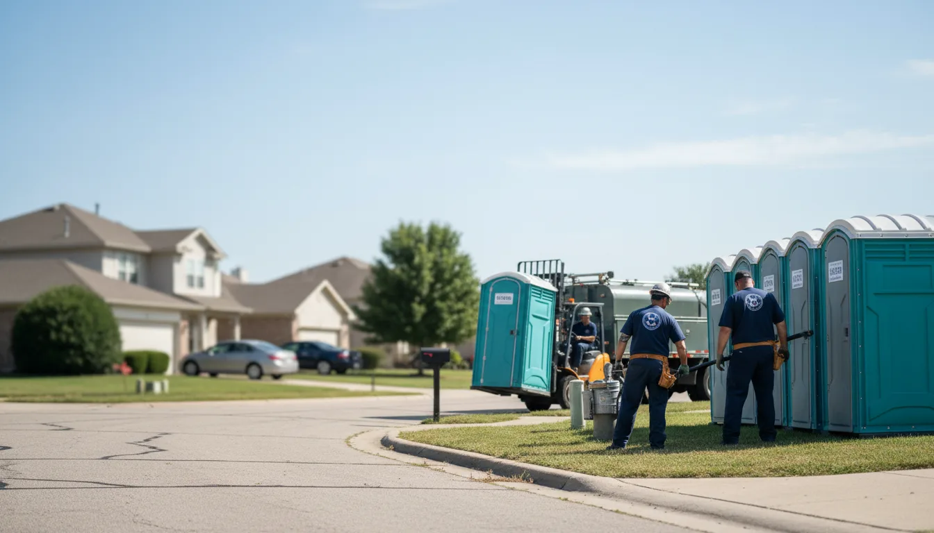 Porta Potty Rental in Bay City, TX near me